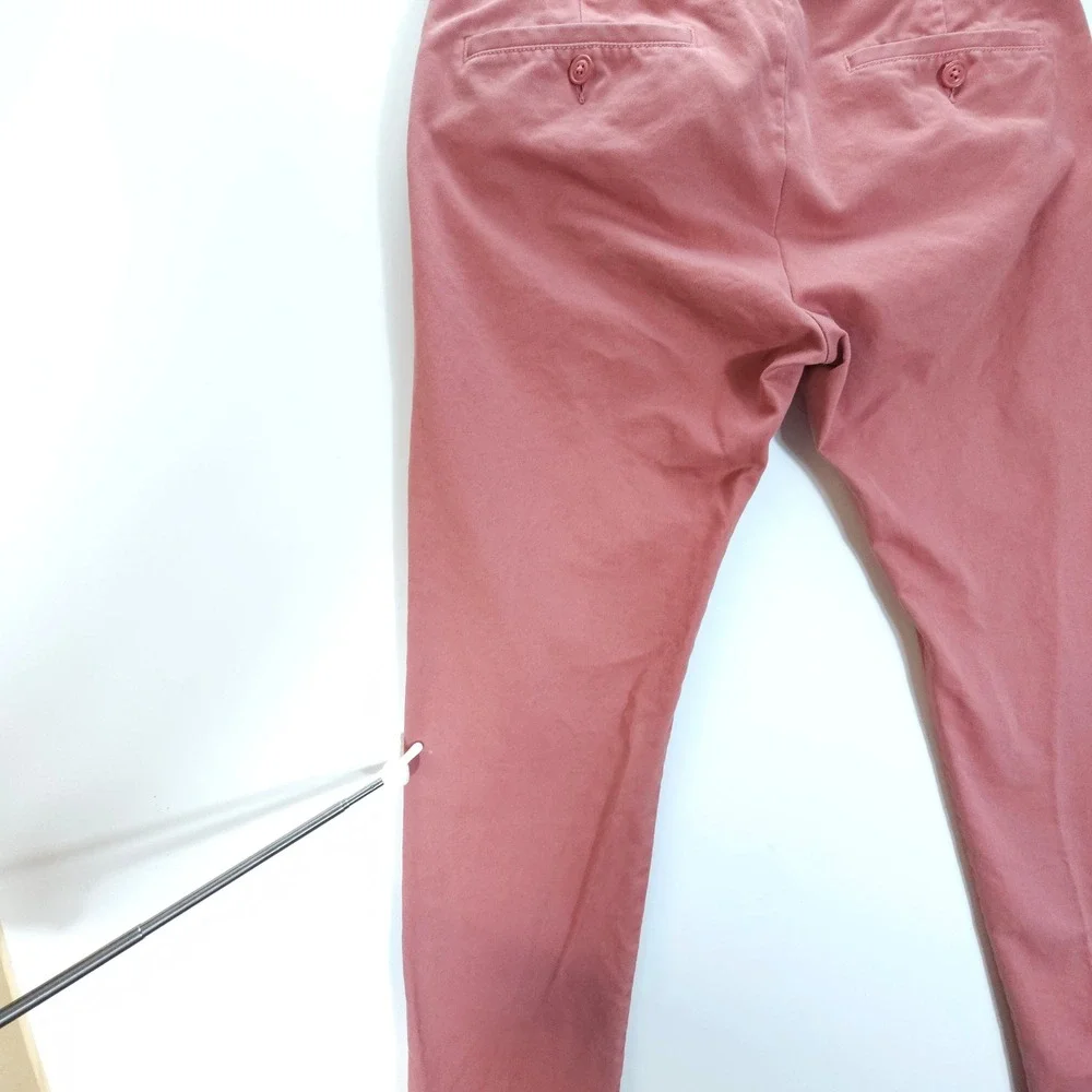 Streetwear J Crew 484 Essential Chino Mens 31x30 Pink Slim Fit Pants